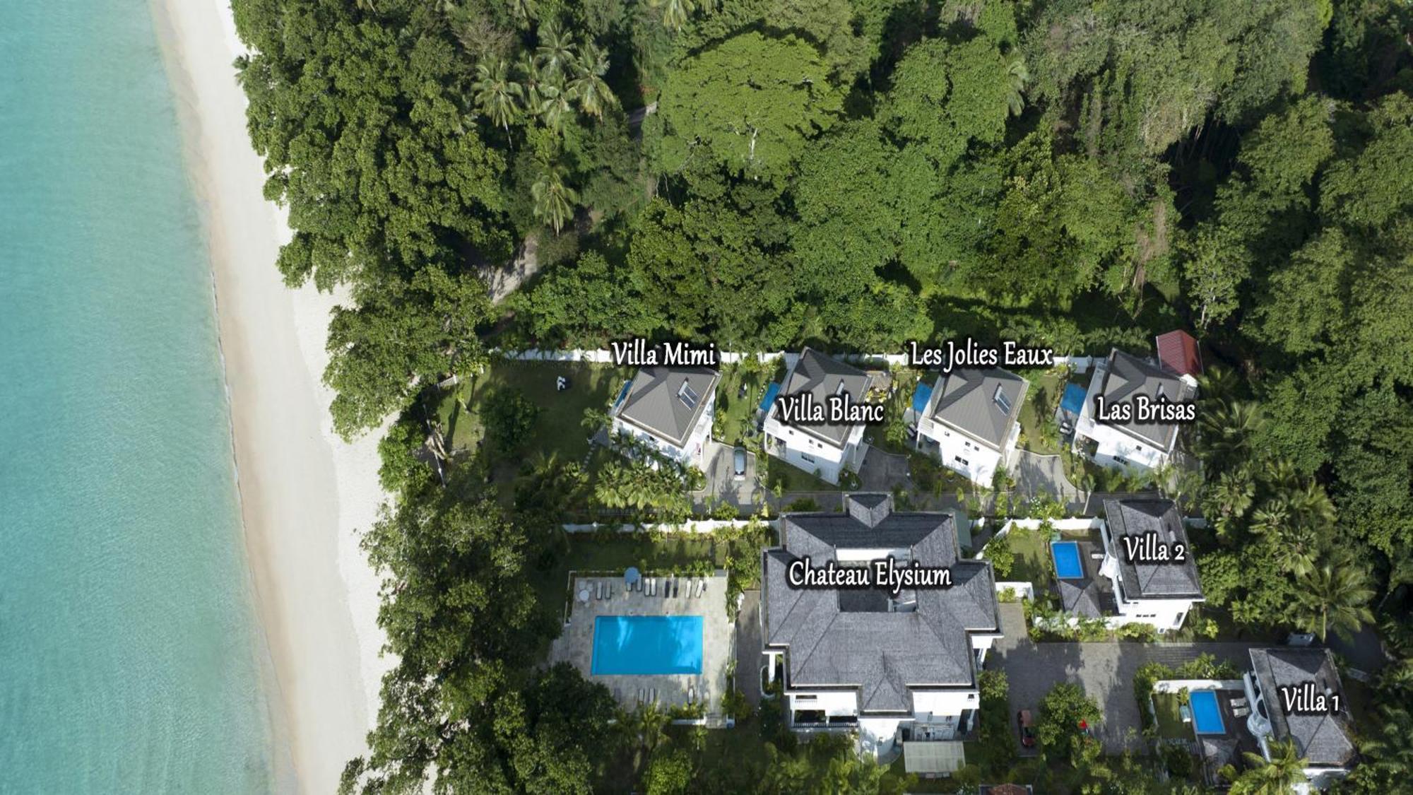 Villa Blanc - Chateau Elysium Бо-Валлон Екстер'єр фото